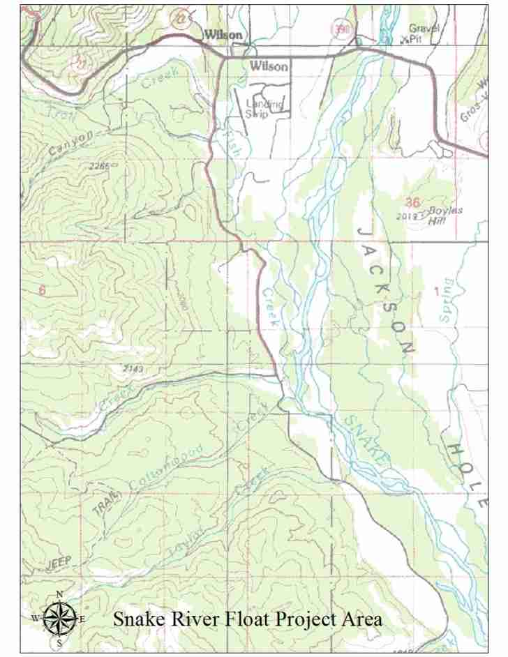 Snake River Float Trips Project Area