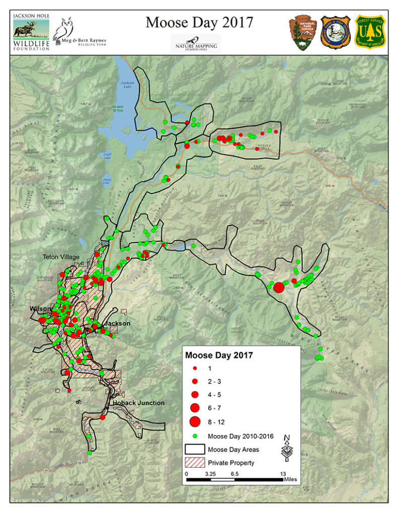 Moose Day 2017 Results Map